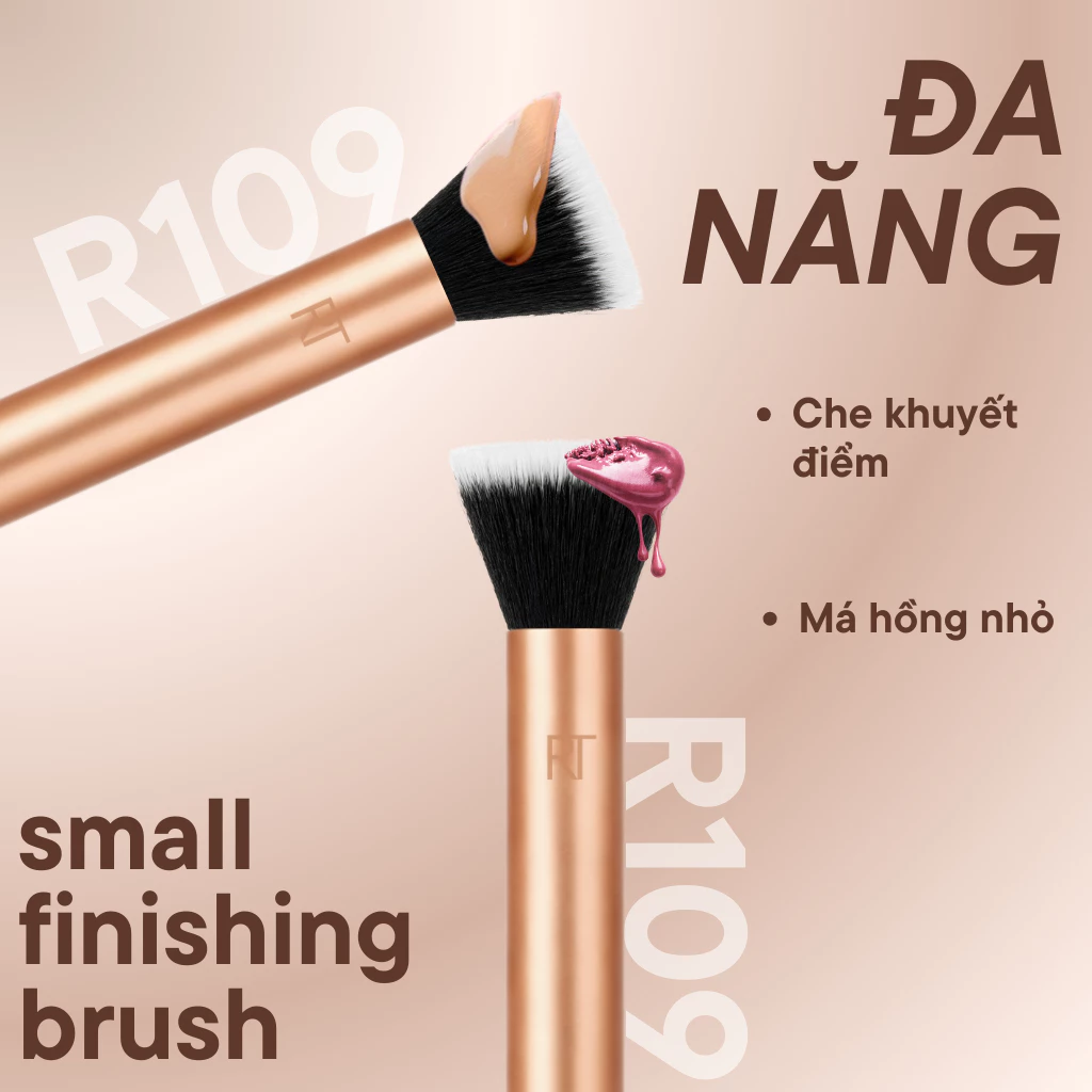 Cọ Hoàn Thiện Lớp Trang Điểm RT Real Techniques Small Finishing Brush R109